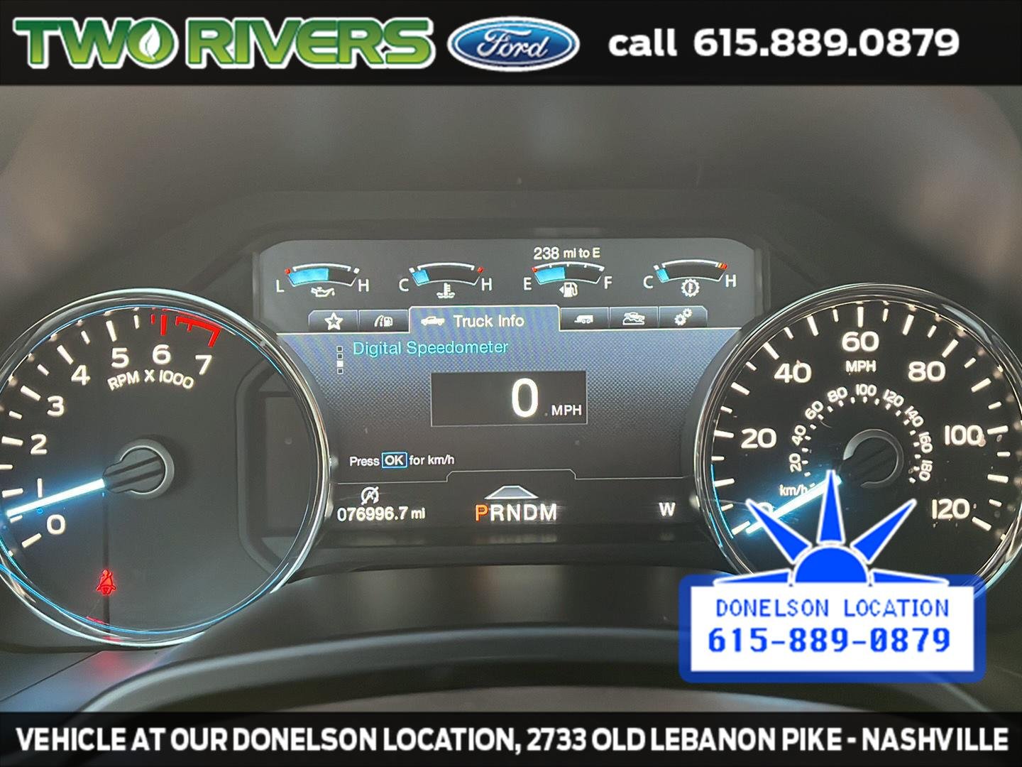 Used 2018 White Gold/Stone Gray Ford King Ranch image 27