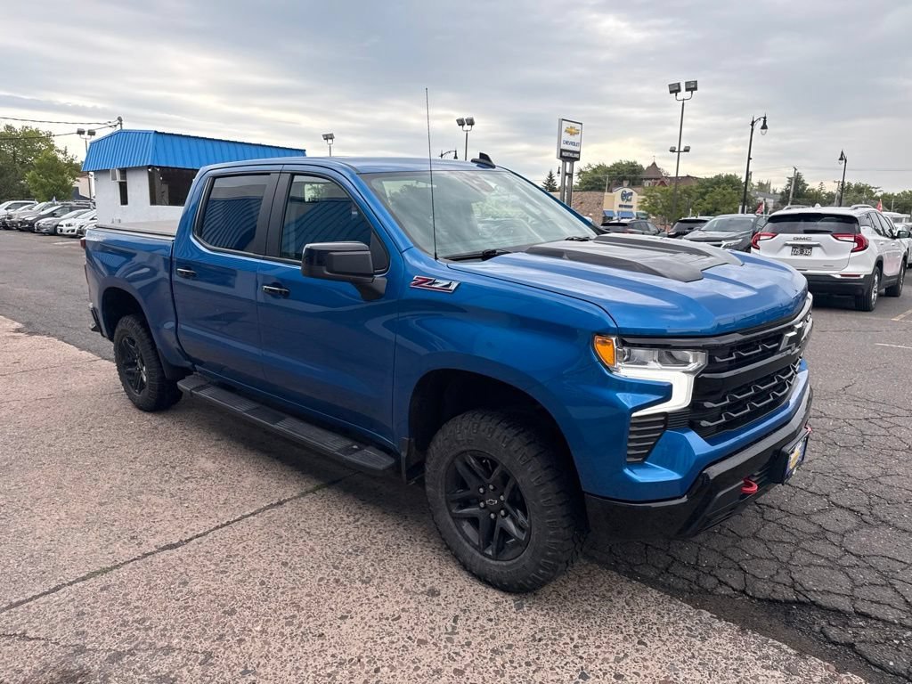 Used 2022 GLACIER BLUE METALLIC Chevrolet LT Trail Boss image 6