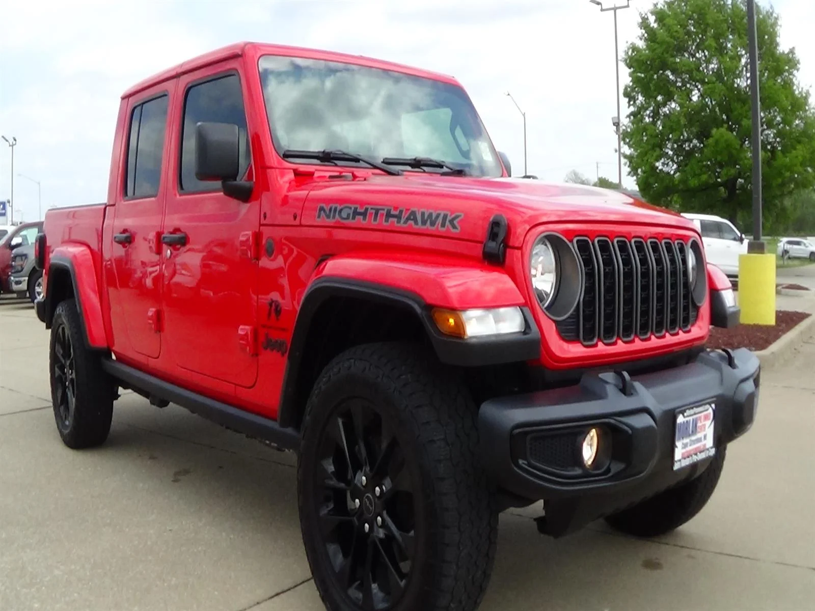 Used 2024 Firecracker Red Clear Coat (prc) Jeep NightHawk image 4