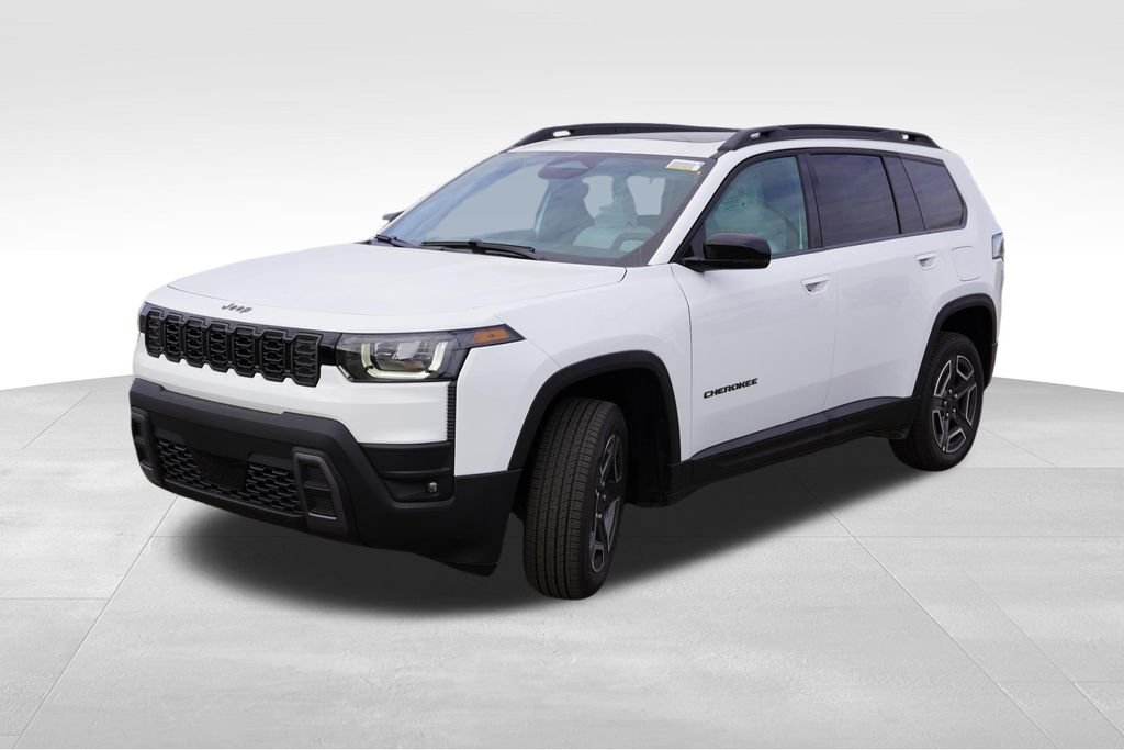 New 2026 Bright White Clear-Coat Exterior Paint Jeep Limited image 7