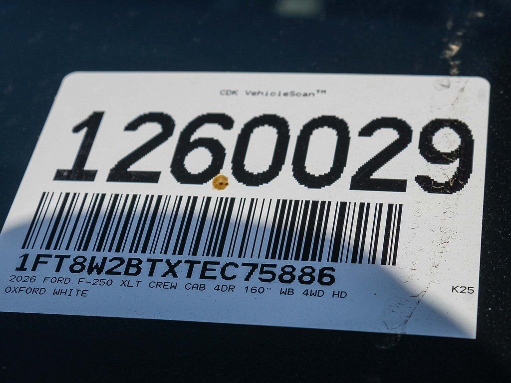 New 2026 Oxford White Ford XLT image 29
