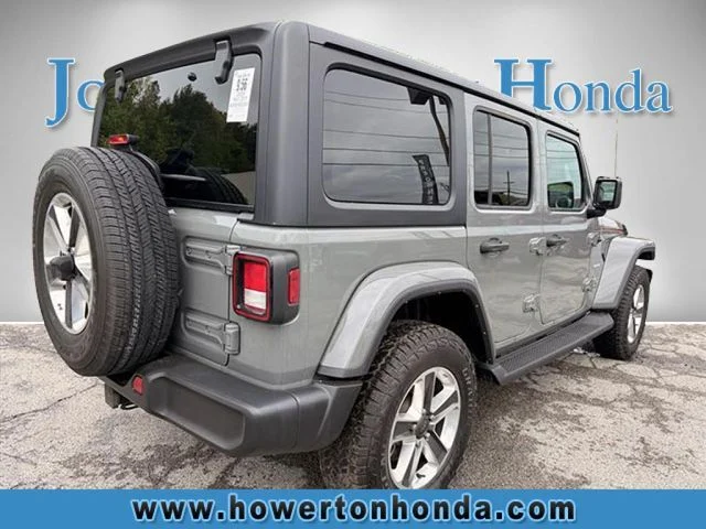 Used 2023 Gray Jeep Sahara image 4