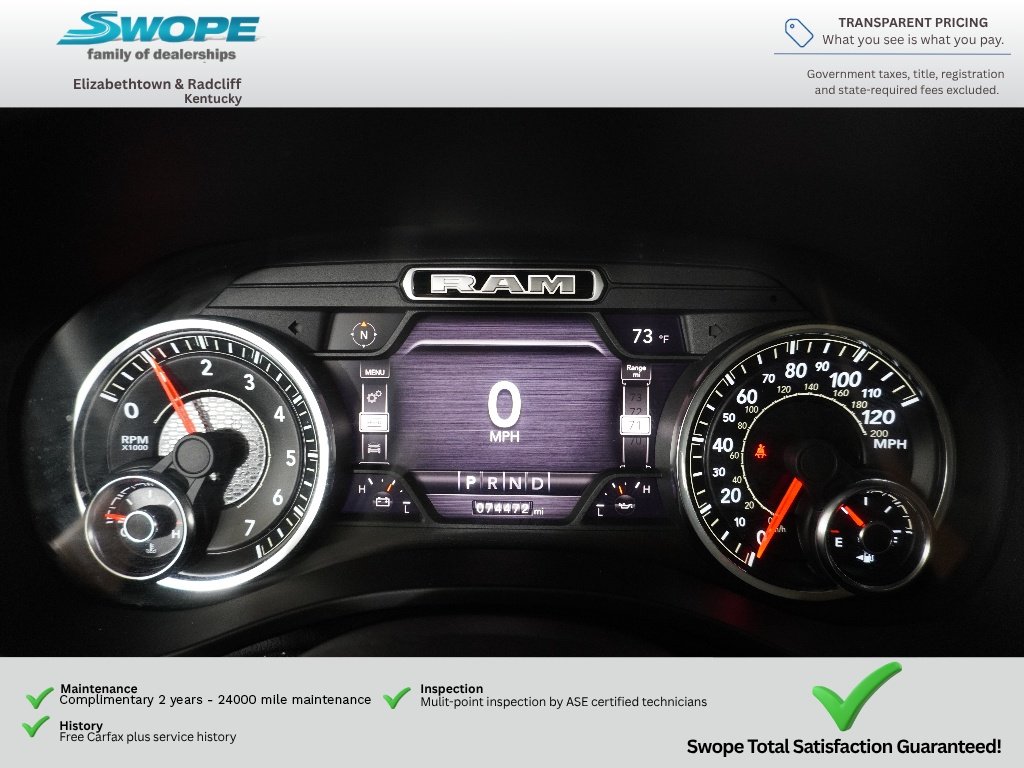 Used 2020 Delmonico Red Pearlcoat Ram Big Horn image 17
