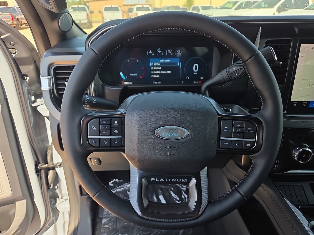 New 2026 Glacier Gray Metallic Tri-Coat Ford F-350® Platinum® image 22