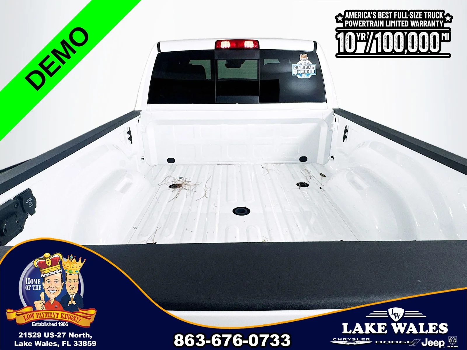 New 2026 Bright White Clear-Coat Exterior Paint RAM TRADESMAN image 24