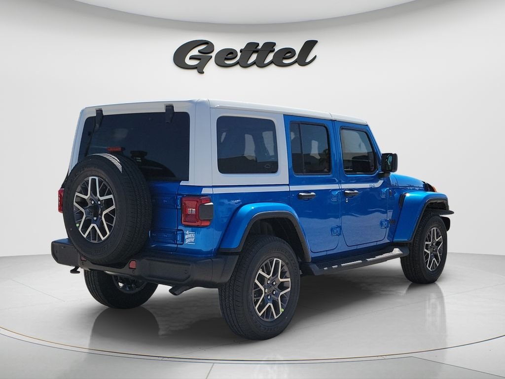 New 2026 Hydro Blue Pearl-Coat Exterior Paint Jeep Sahara image 5