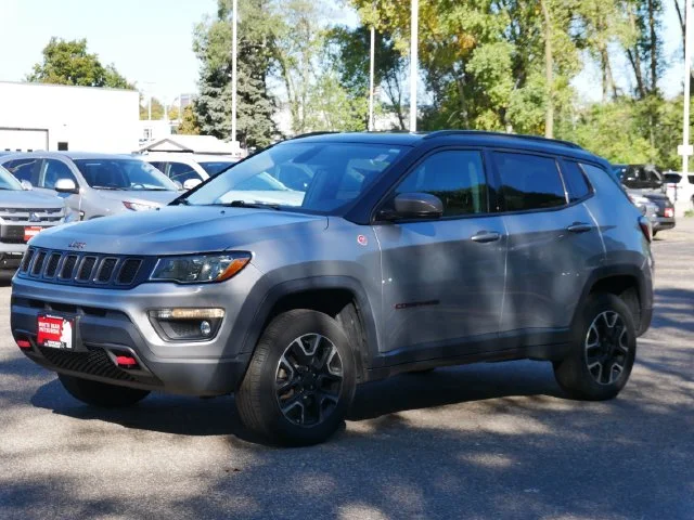Used 2020 Jeep Compass Trailhawk with VIN 3C4NJDDBXLT159542 for sale in White Bear Lake, Minnesota