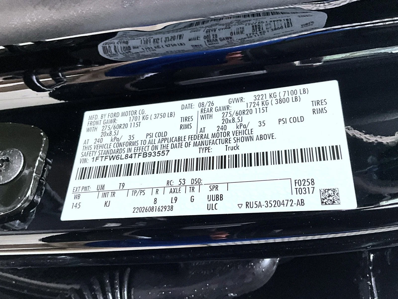 New 2026 Agate Black Metallic Ford King Ranch image 28