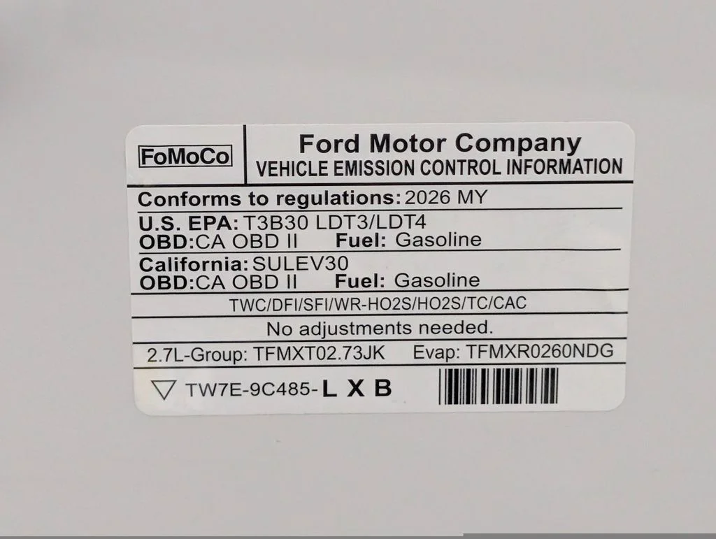 New 2026 Oxford White Ford STX® image 26