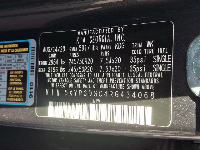 Certified Used 2024 Gray Kia EX X-Line image 29