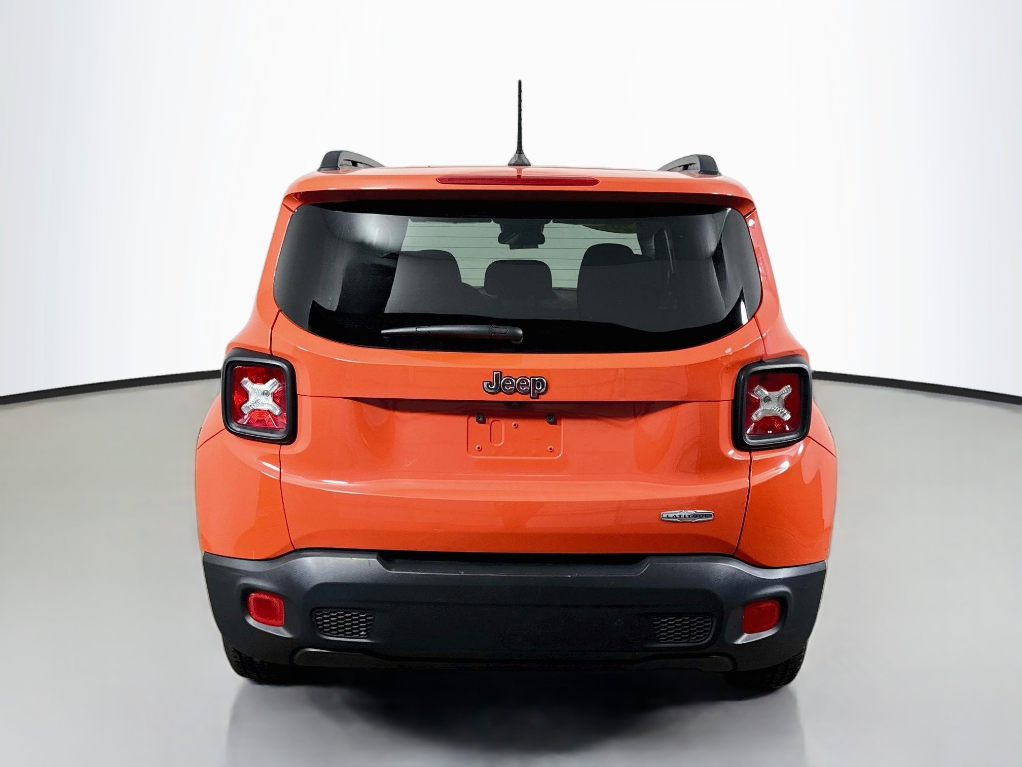 Used 2017 Omaha Orange Jeep Latitude image 6