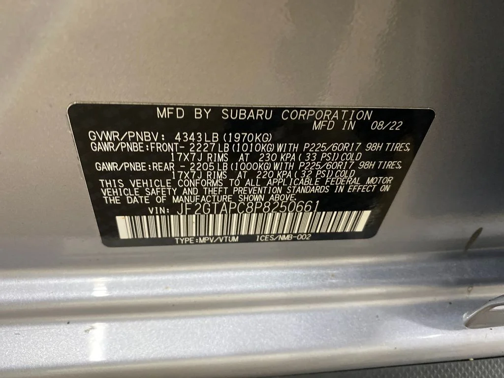 Used 2023 Silver Subaru Premium image 24