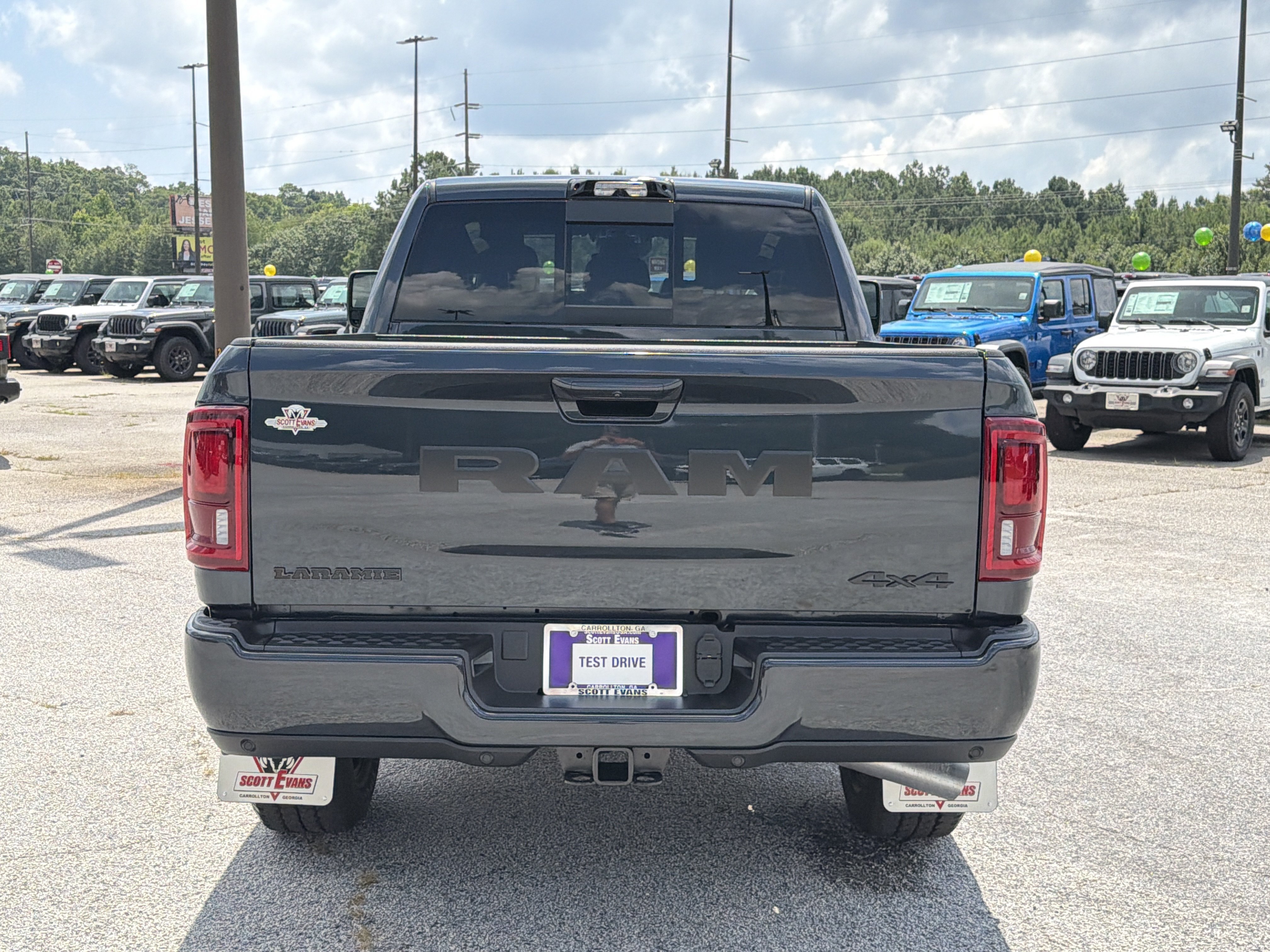 New 2026 Forged Blue Metallic Exterior Paint RAM Laramie image 7