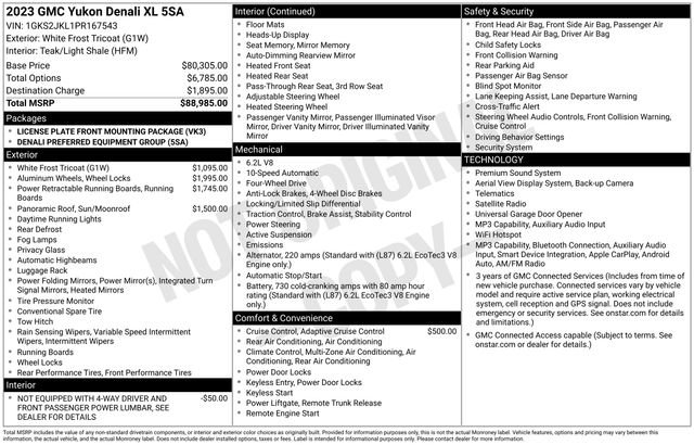 Used 2023 White GMC Denali image 23