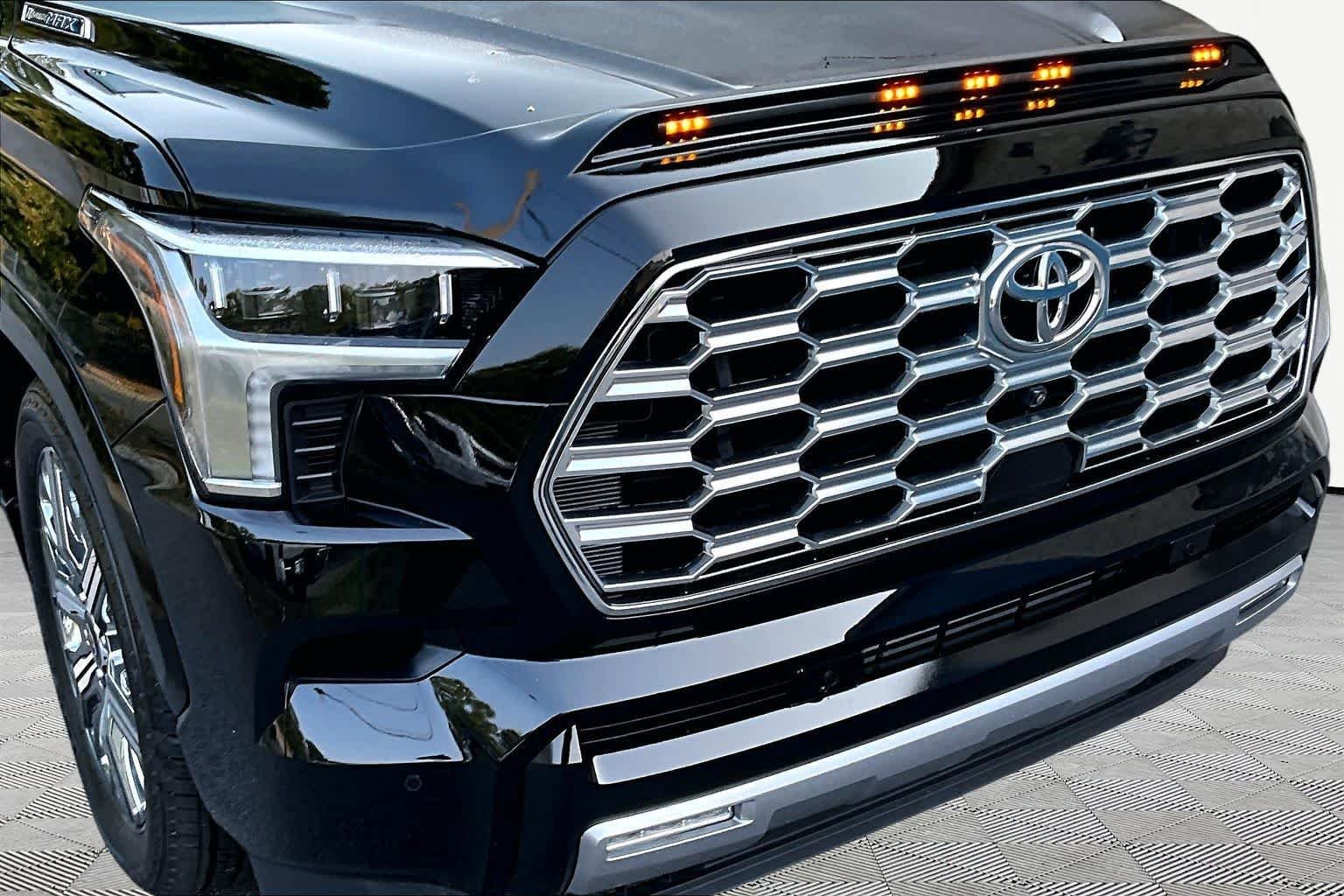 Used 2025 Midnight Black Metallic Toyota Capstone image 30