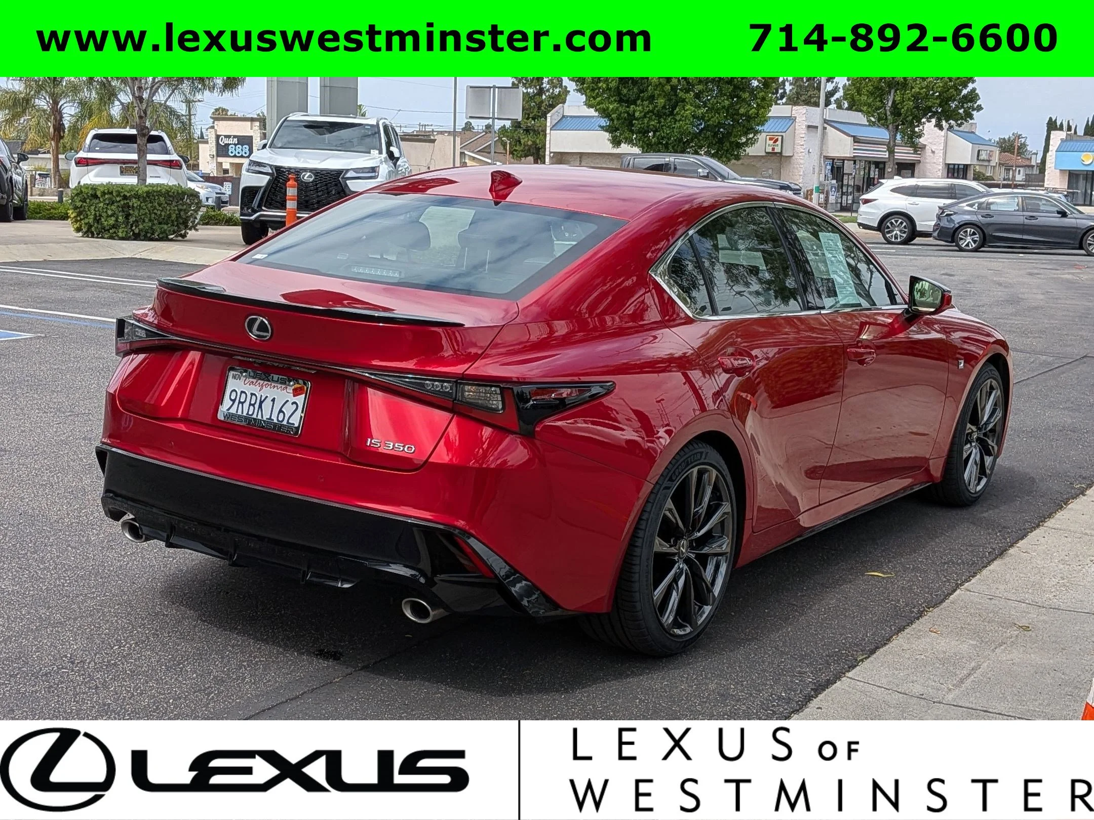 Certified Used 2024 INFRARED Lexus IS 350 F SPORT image 8