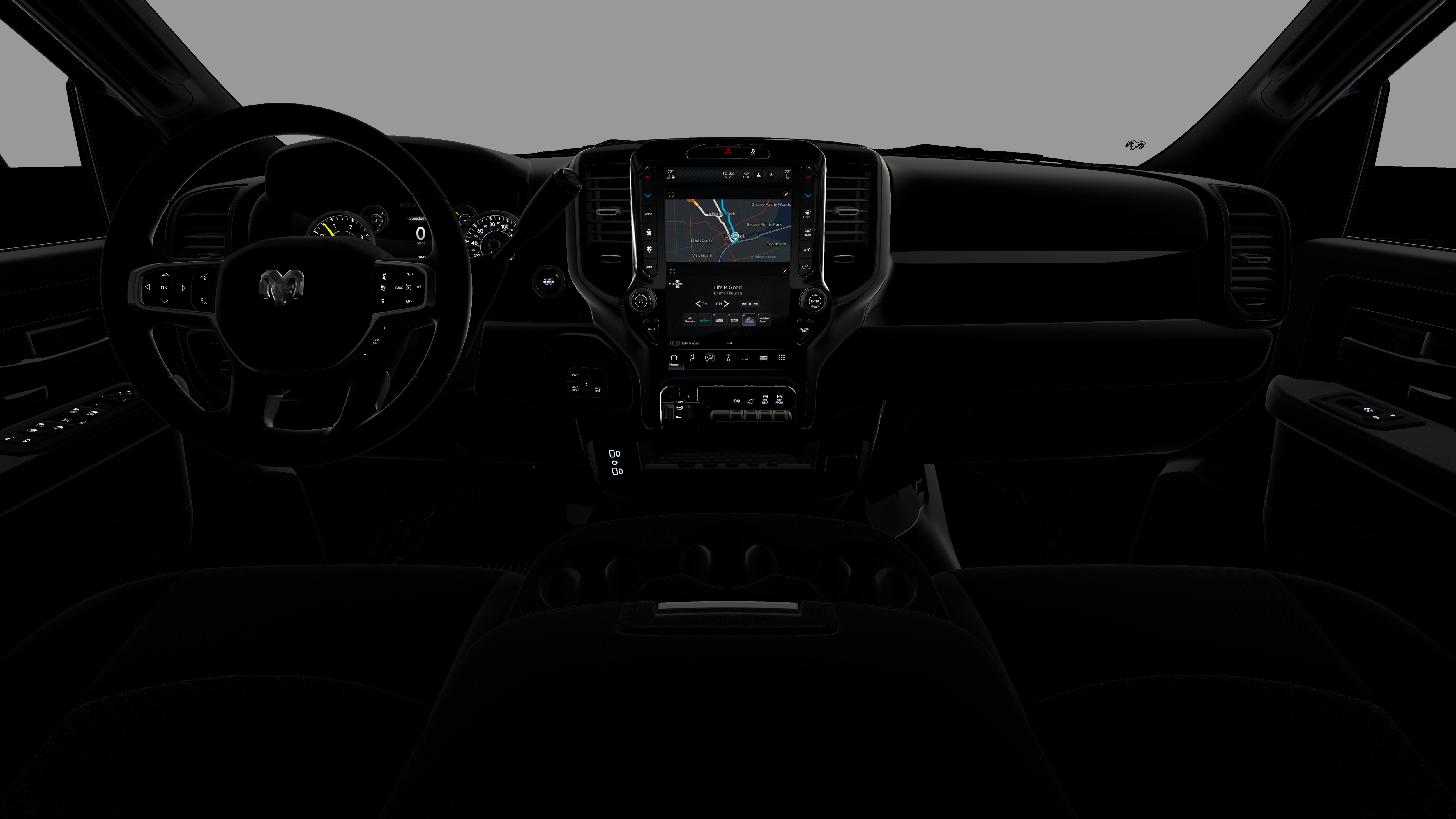 New 2026 Forged Blue Metallic Exterior Paint RAM Warlock image 18