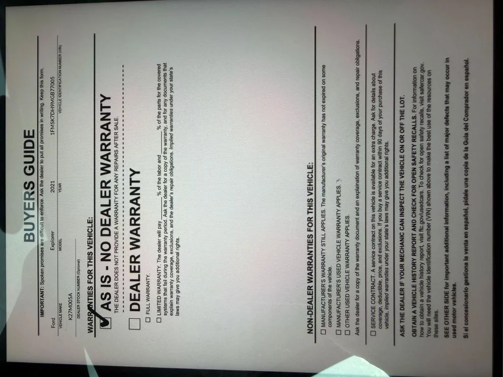 Used 2021 Silver Metallic Ford XLT image 31