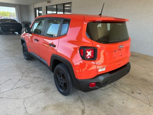 Used 2019 Orange Jeep Sport image 3