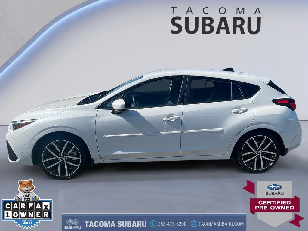 Certified Used 2025 White Subaru Sport image 2