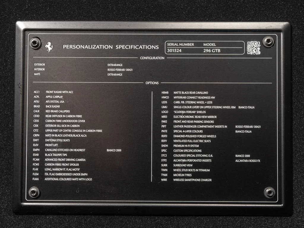 Certified Used 2024 Bianco Italia Ferrari  image 38
