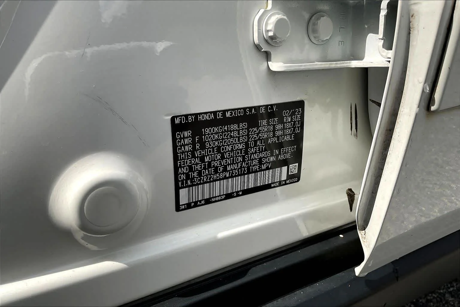 Used 2023 Platinum White Pearl Honda Sport image 33