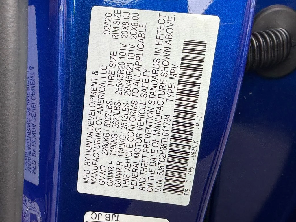 New 2026 Apex Blue Pearl Acura A-Spec Advance Package image 29