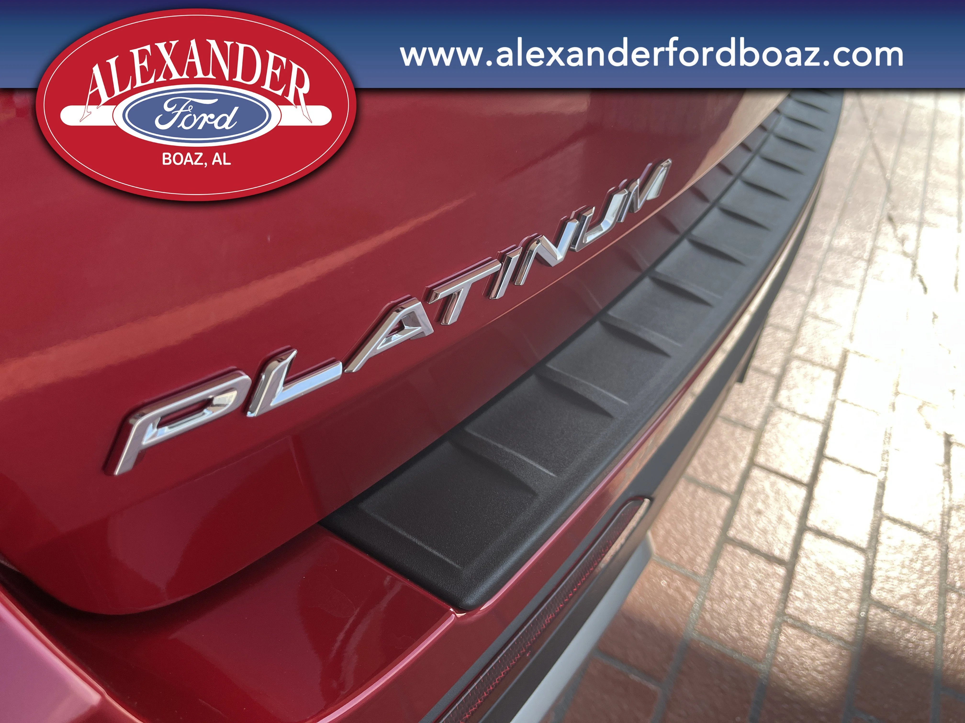 New 2026 Rapid Red Metallic Tinted Clearcoat Ford Platinum™ image 7