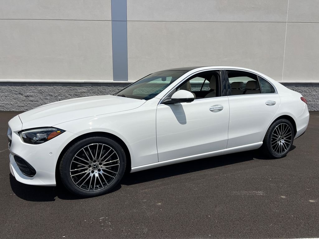 New 2026 Polar White Mercedes-Benz C 300 image 1