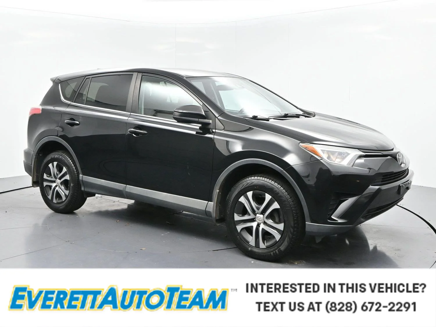 Used 2018 Black Toyota LE image 1