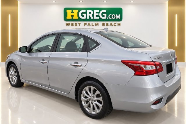 Used 2019 Brilliant Silver Metallic Nissan SV image 2