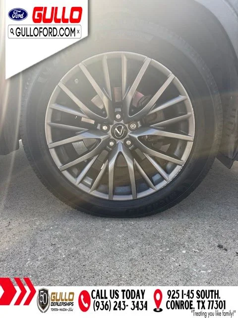 Used 2017 Obsidian Black Lexus 350 F Sport image 3