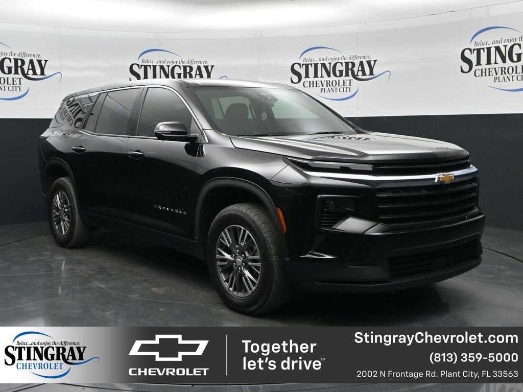 Used 2024 Mosaic Black Metallic Chevrolet LS image 1