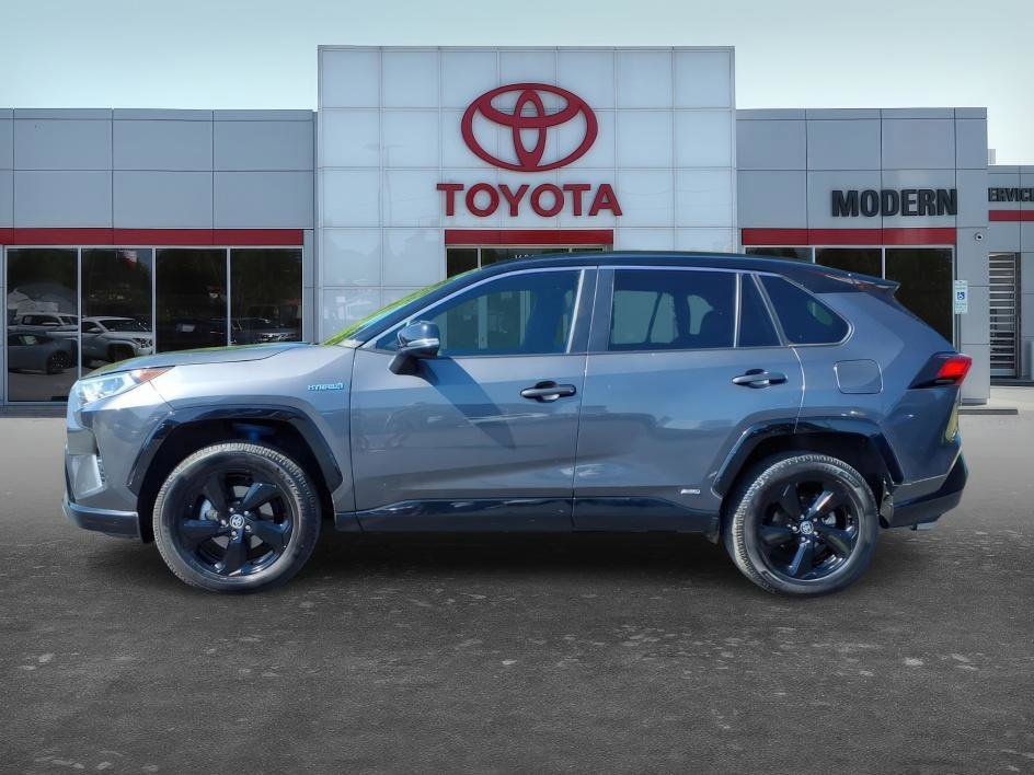 Used 2021 Magnetic Gray Metallic/Midnight Black Metallic Toyota Hybrid XSE image 2