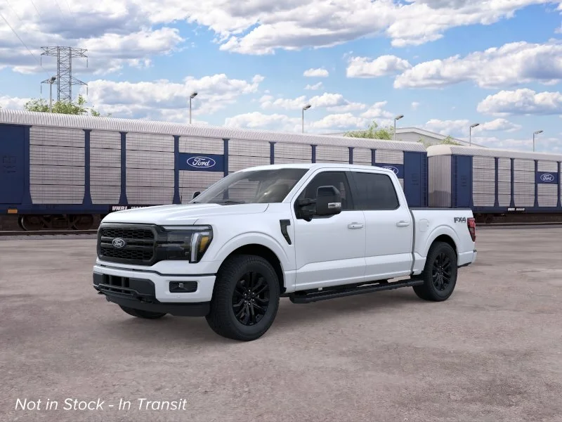 New 2026 Star White Metallic Tri-Coat Ford Lariat® image 1