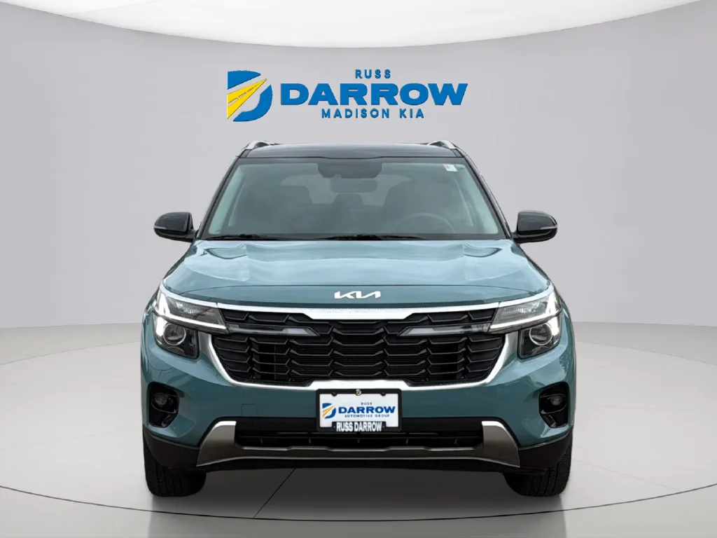 Used 2024 Pluton Blue/Black Roof Kia S image 8