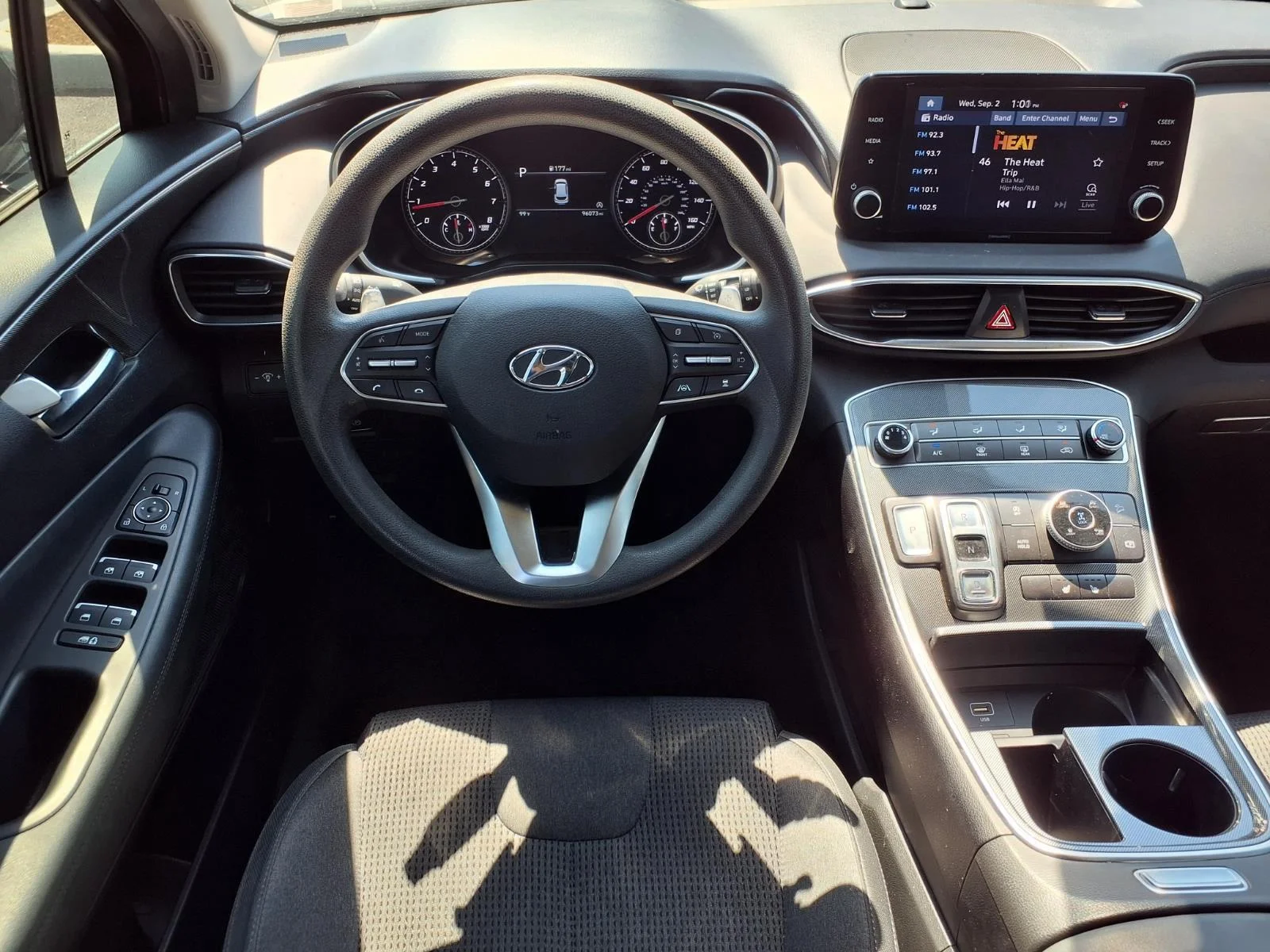 Used 2021 Twilight Black Hyundai SEL image 2