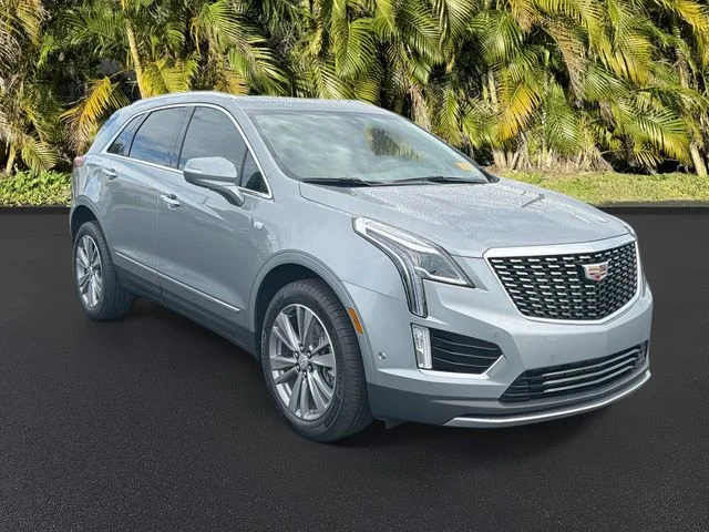 Used 2025 Silver Cadillac Premium Luxury image 2