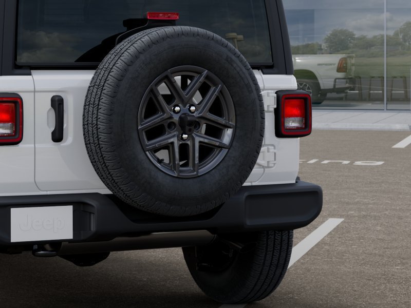 New 2026 Bright White Clear-Coat Exterior Paint Jeep Sport 2-Door image 39