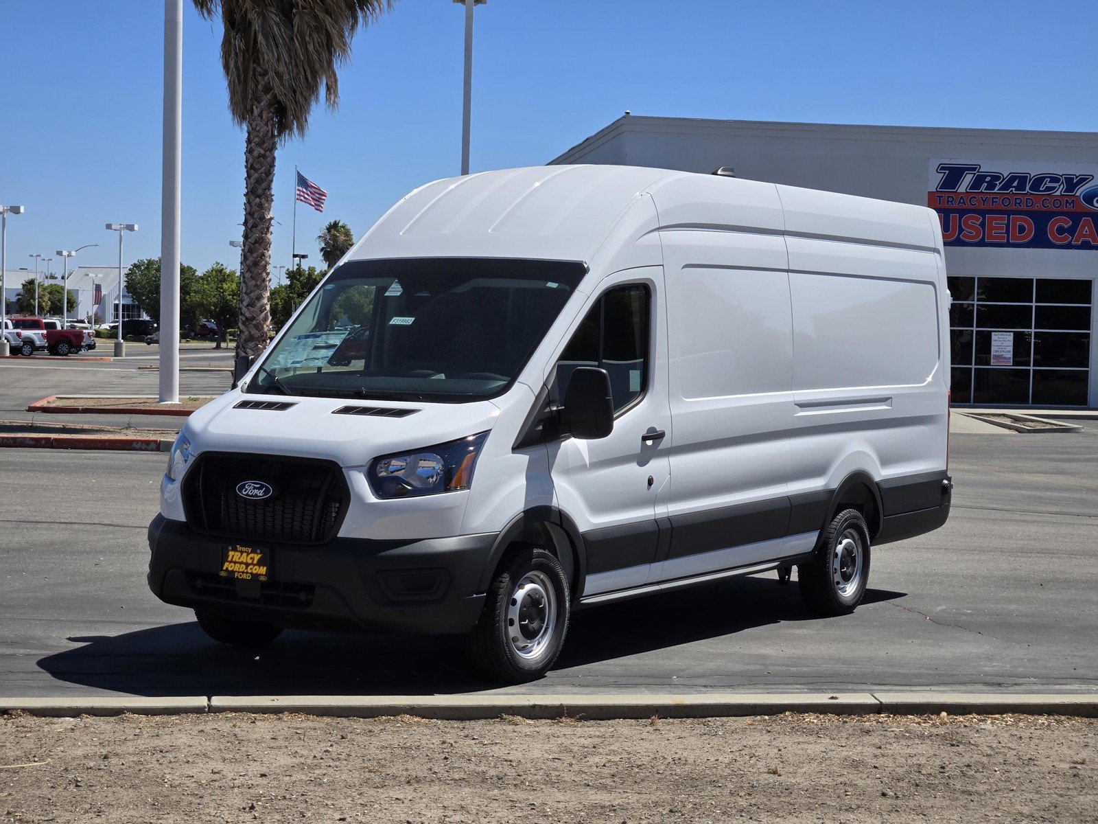 New 2026 Oxford White Ford Cargo Van image 1