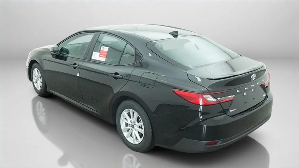 New 2026 Midnight Black Metallic Toyota LE image 14