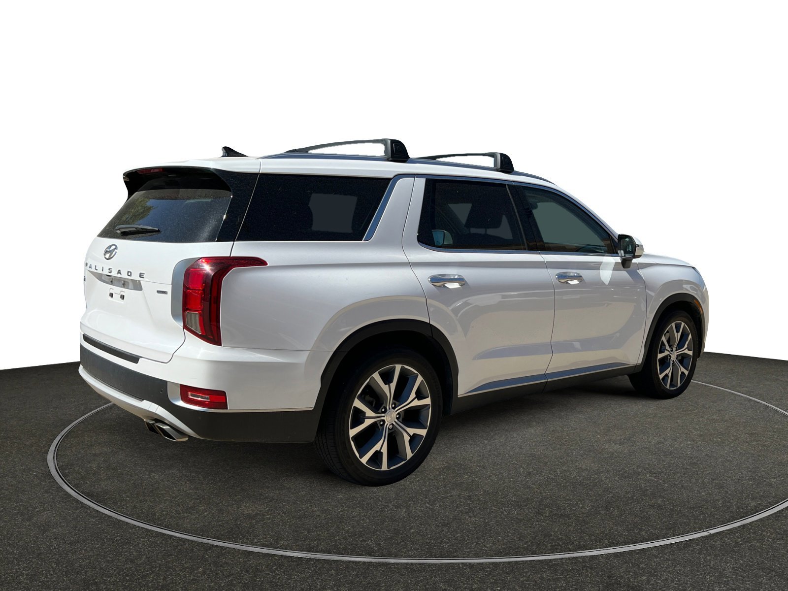 Used 2021 Hyper White Hyundai SEL image 3