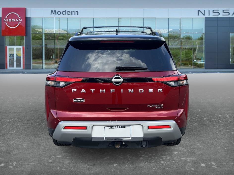 Used 2023 Scarlet Ember Tintcoat/Super Black Nissan Platinum image 6