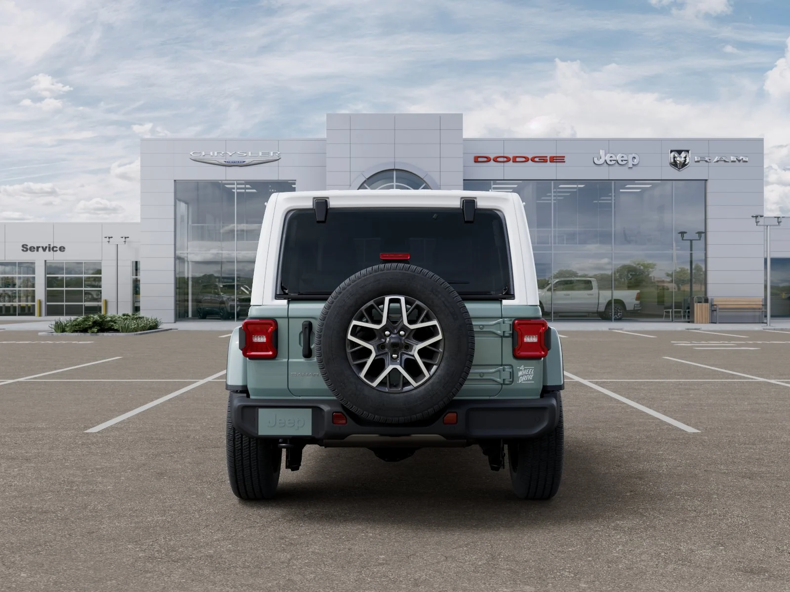 New 2026 Earl Clear-Coat Exterior Paint Jeep Sahara image 36