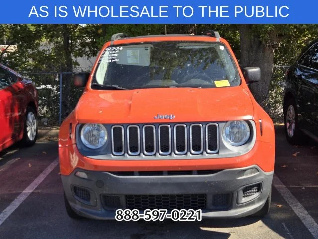 Used 2017 Orange Jeep Sport image 9