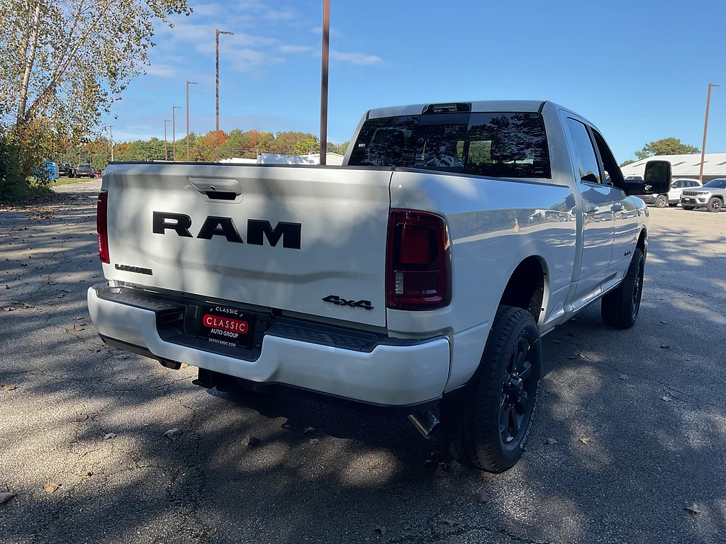 New 2027 Bright White Clear-Coat Exterior Paint RAM Laramie image 5