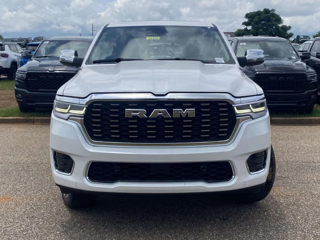 New 2026 Ivory White Tri-Coat Pearl-Coat Exterior Paint RAM Tungsten image 2