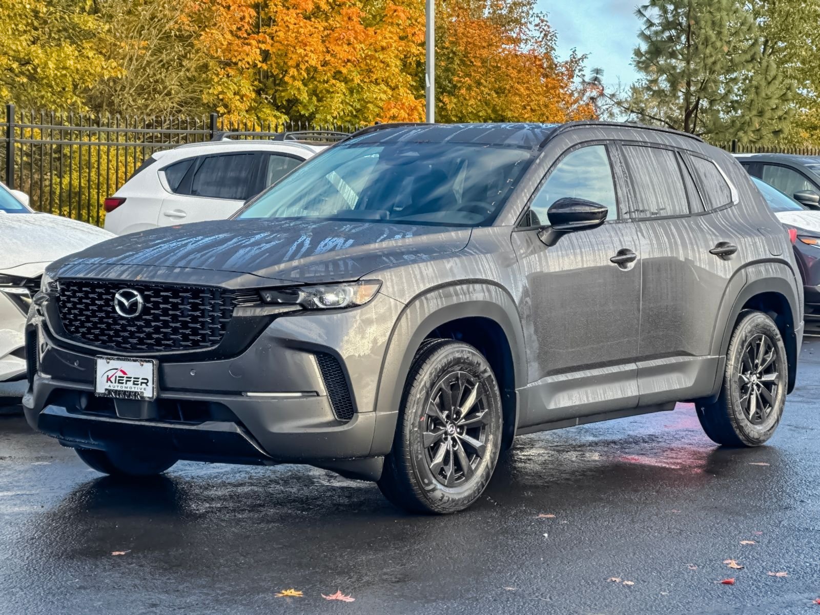New 2026 Machine Gray Metallic Mazda Premium AWD image 7