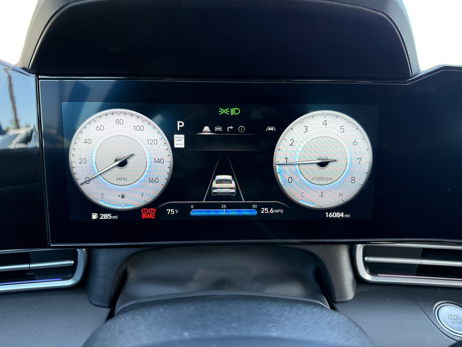 Used 2024 Intense Blue Hyundai SEL image 11