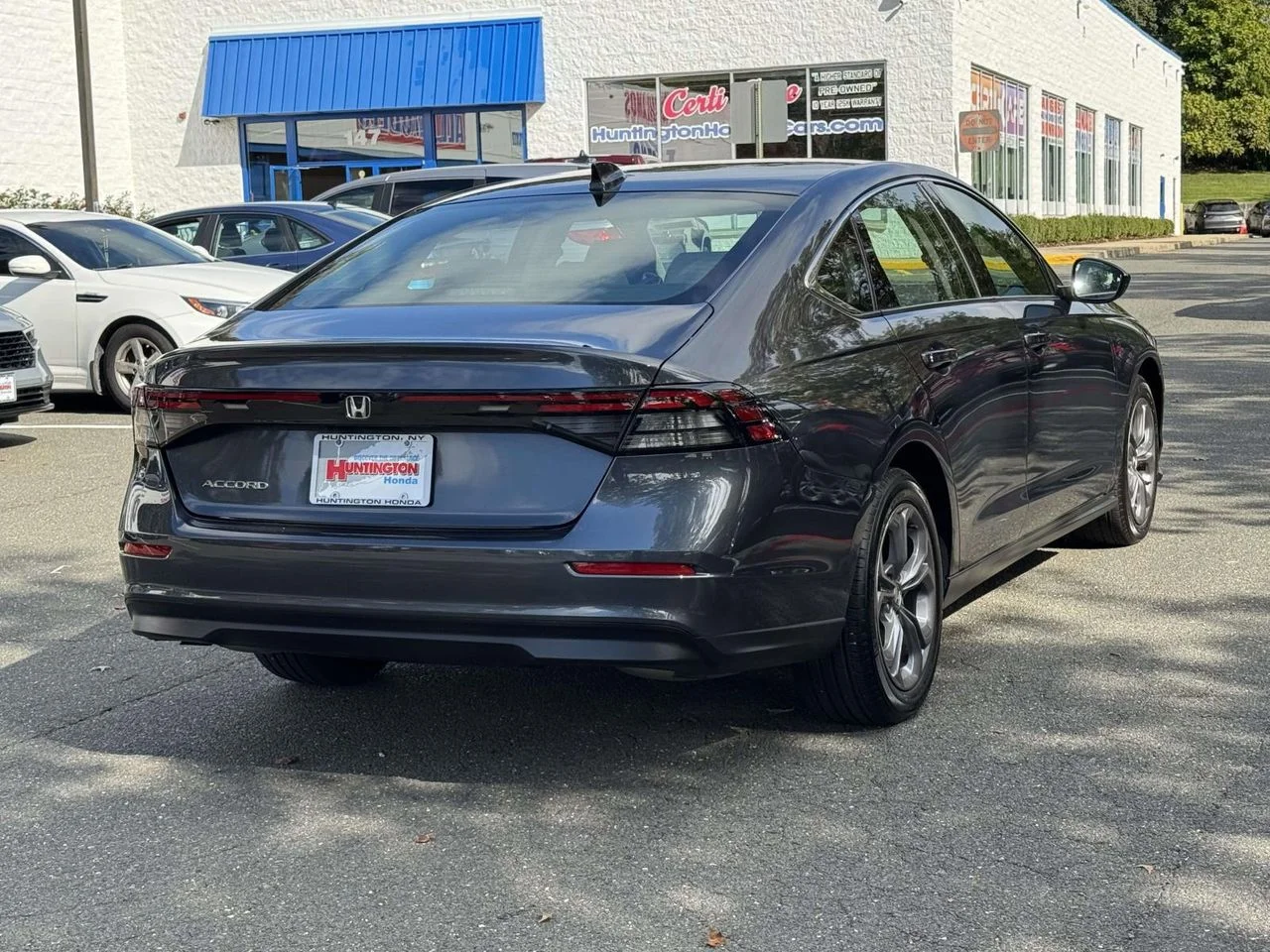 Used 2024 Meteorite Gray Metallic Honda EX image 5